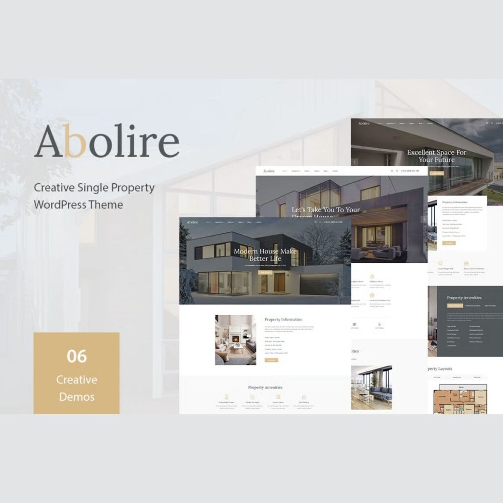 Abolire – Single Property WordPress Theme