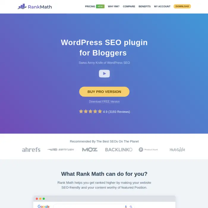 [WP] – Rank Math Pro 3.0.98