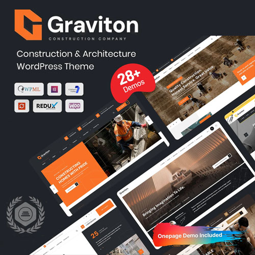 Graviton – Construction WordPress Theme