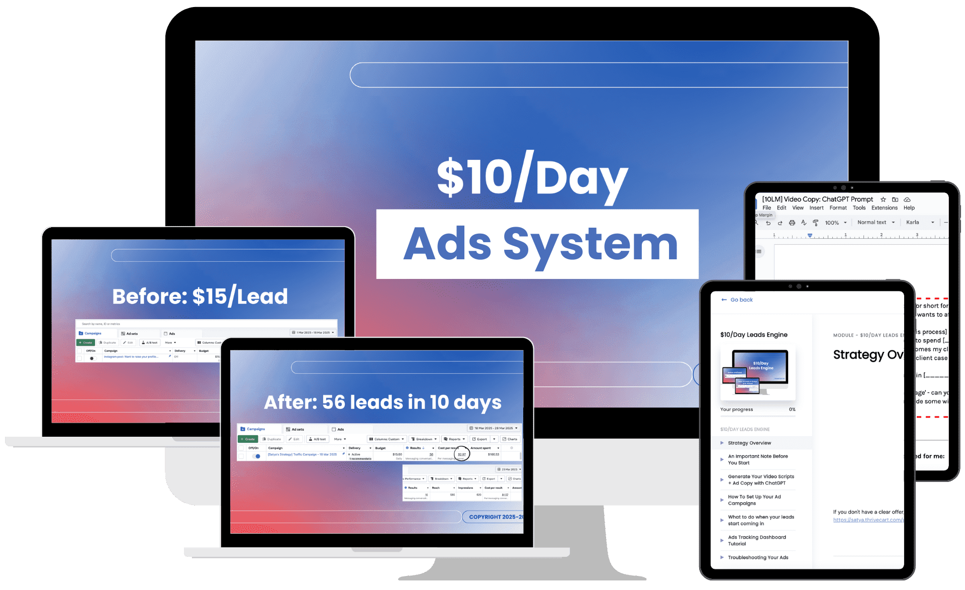 $10/Day Ads System